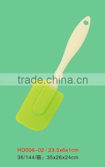 PS handle Silicone mini scrapper / Dough scrapper