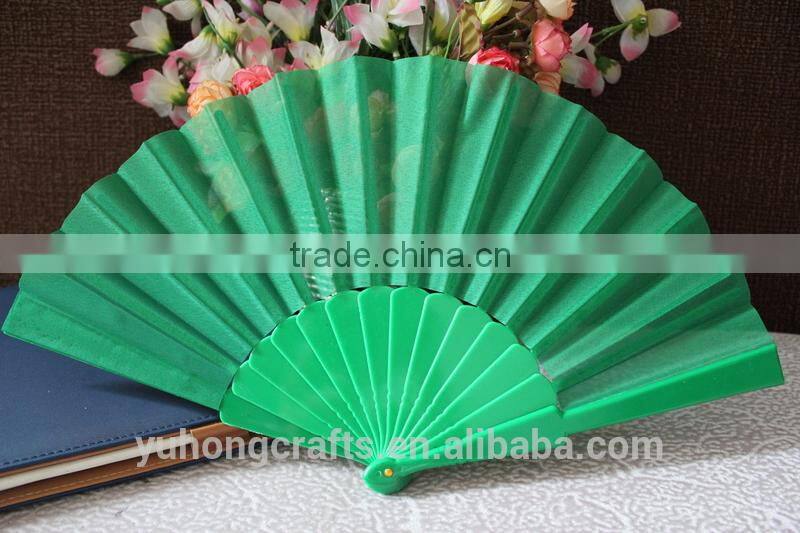 Spanish plastic hand cloth fan