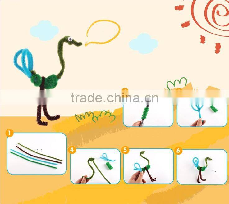 DIY Chenille Stem/DIY toys for kids 100pcs/bag