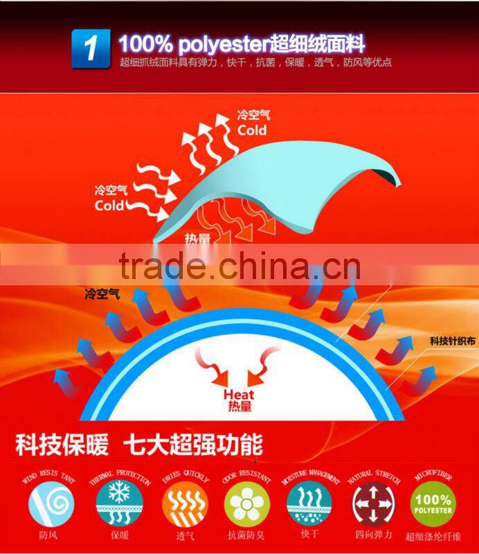 Double fleece thickening masked head mask/ wind proof warm masked hat/scarf