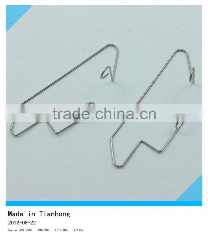 Wire forming spring made of carbon steel
