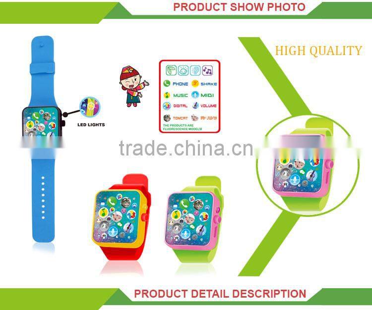 Good selling educational cheap toy touch kids projector watch