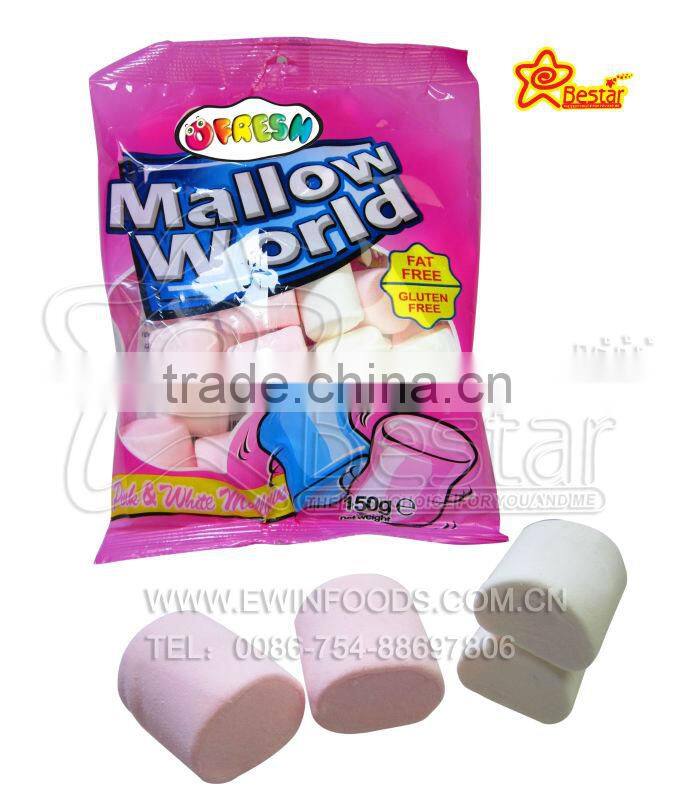 Steamed Bun Shaped Marshmallow Candy