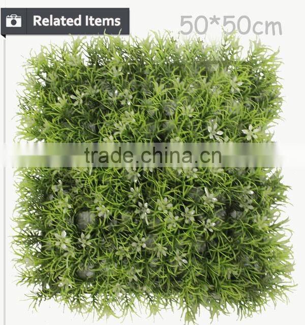 Wholesales nutural landscaping artificial grass artificial ivy mat