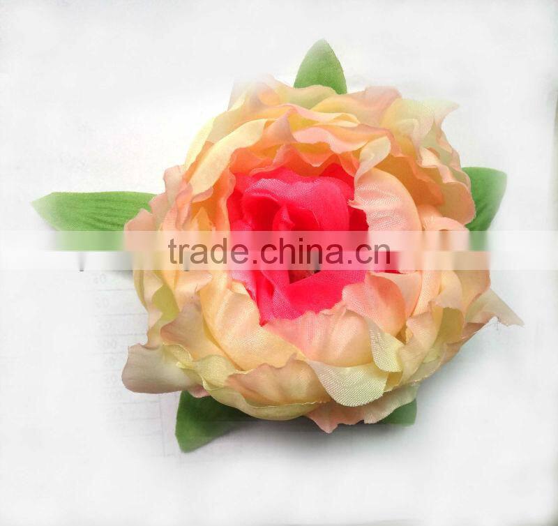 Fashion Ranunculus flowers Camellia flower with leaves