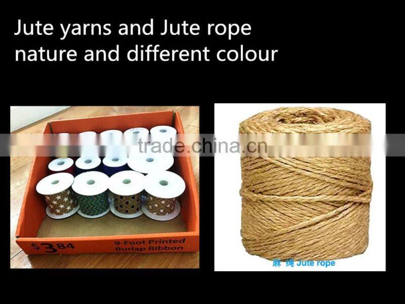 New style of nature jute fabric rope jute in roll