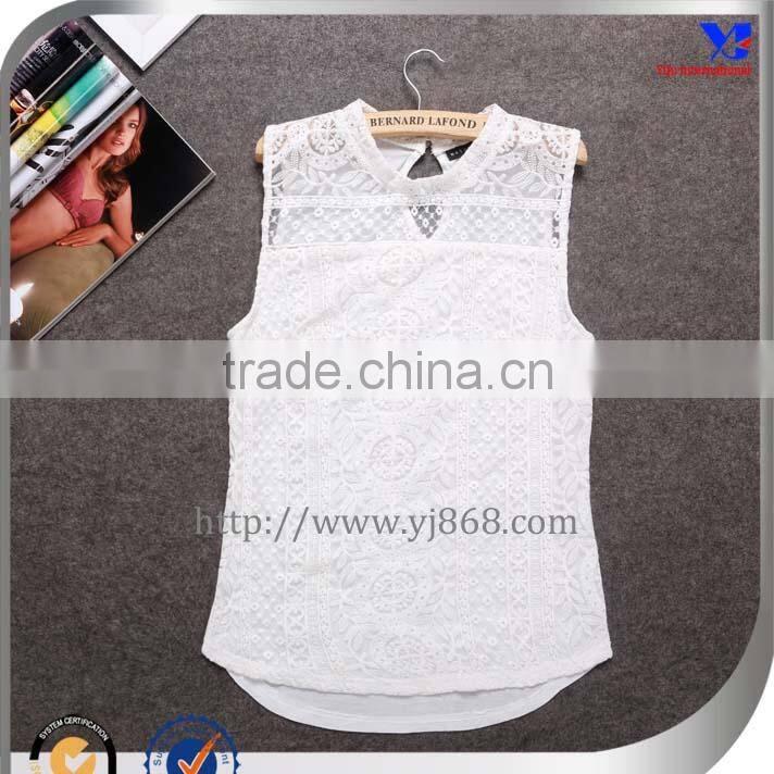 Sexy design beautiful ladies crochet knitted blouse