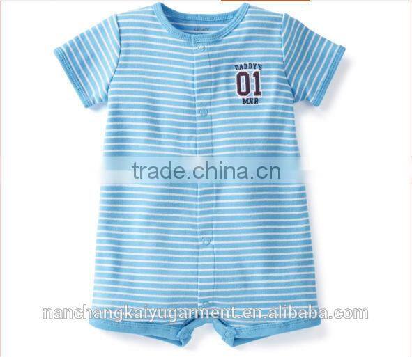 Cotton plain baby rompers,high quality baby rompers,summer baby rompers