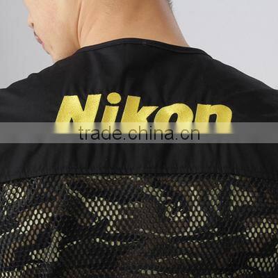 ZX Promotion Jackets men sleeveless clothing Nikon uniform vest