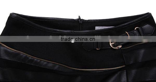 new arrival ladies latest design high quality pencil black long latin dance skirt