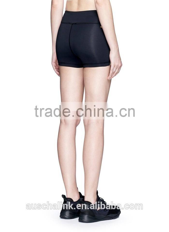 2016 unique design lady neon colourblock mountain bike shorts customized