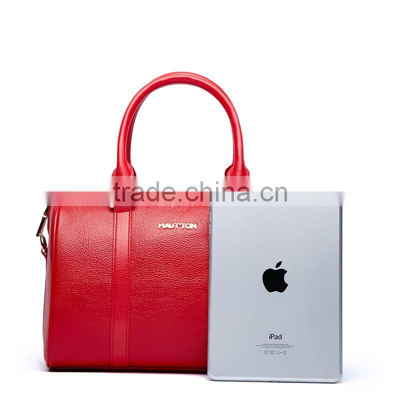 fashion genuine leather lady handbag wholesale
