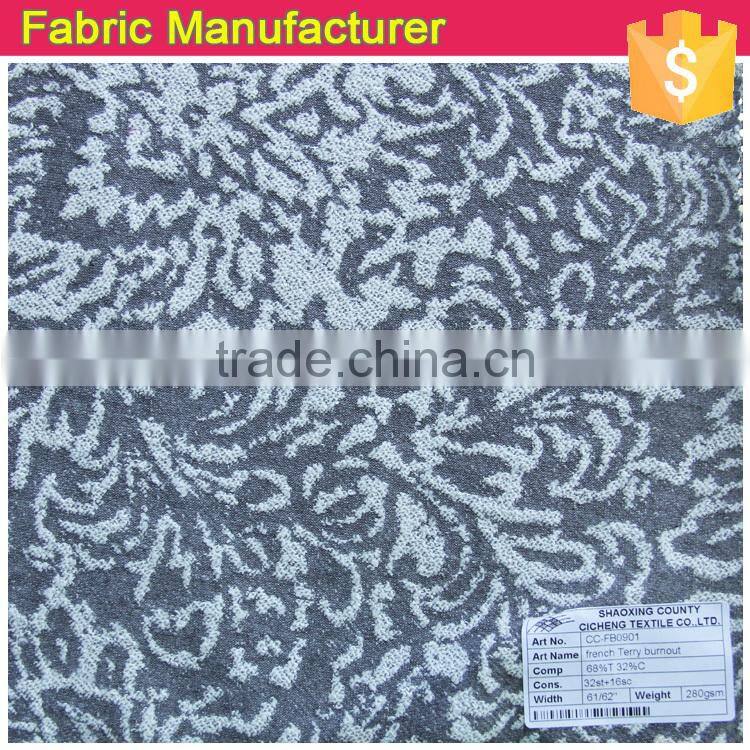 french terry fabric, burnout french terry, micro french terry