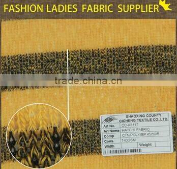 2016 shaoxing cicheng textile rayon slub print