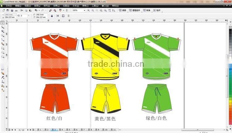 wholesale blank jerseys design, blank soccer uniform set, blank jerey for sale