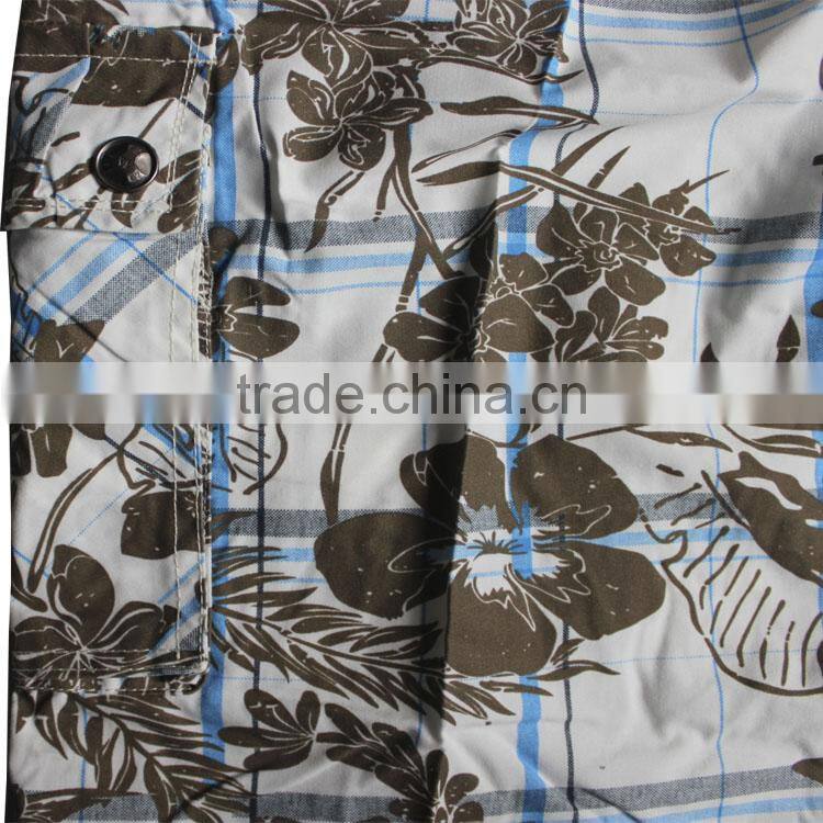 GZY Summer cheap stylish hawaiian style stock beach short