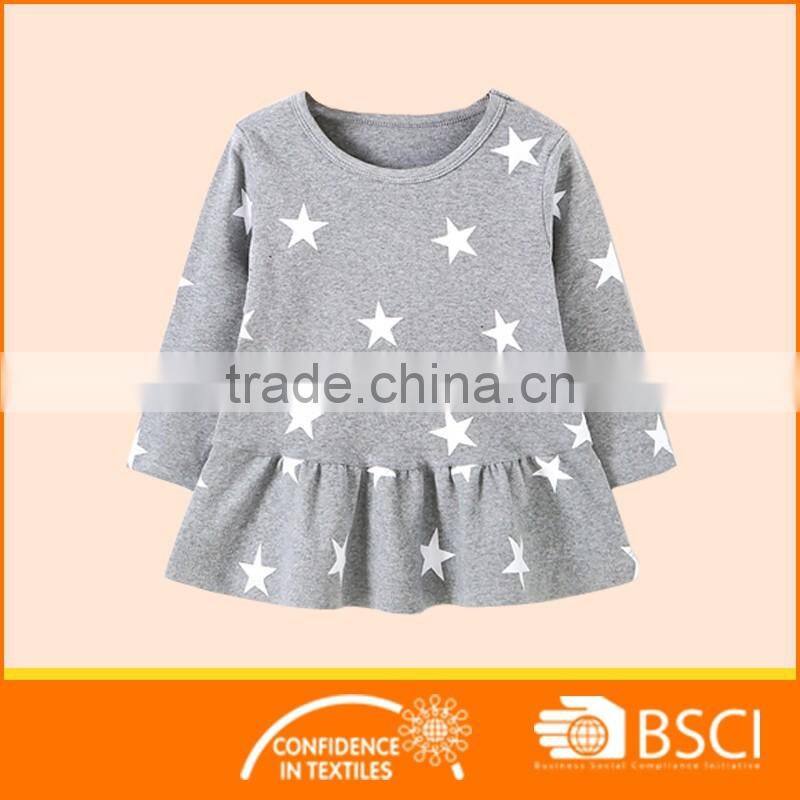 new born starts printing baby dress