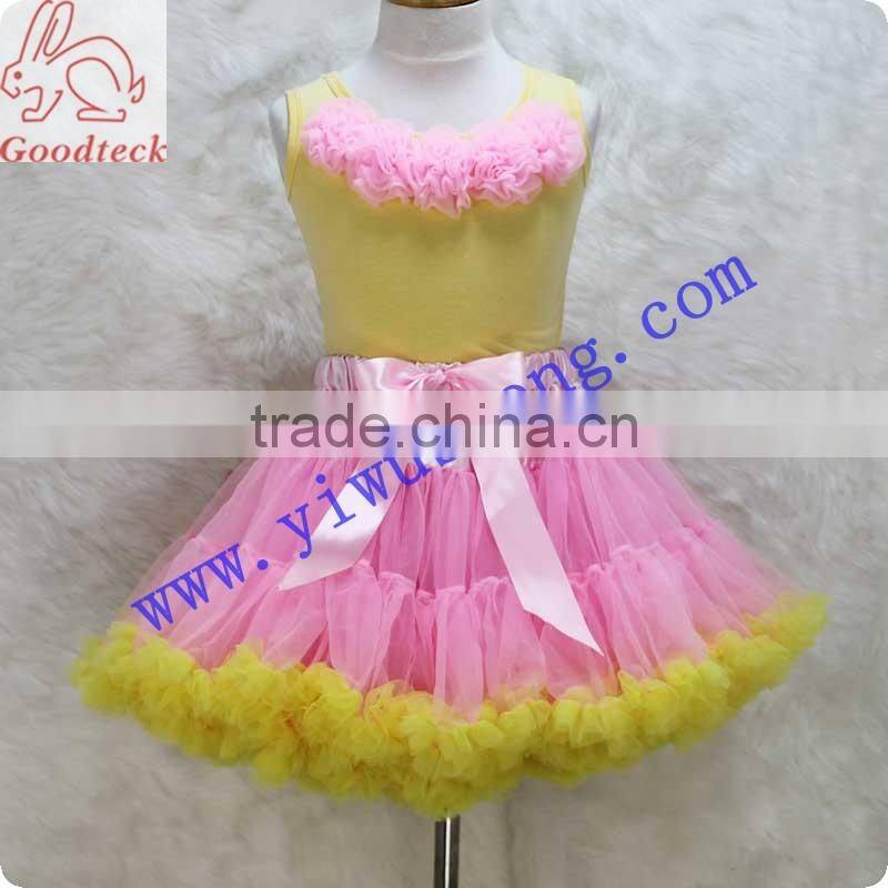 wholesale christmas baby girls clothing set , Christmas pettiskirt set