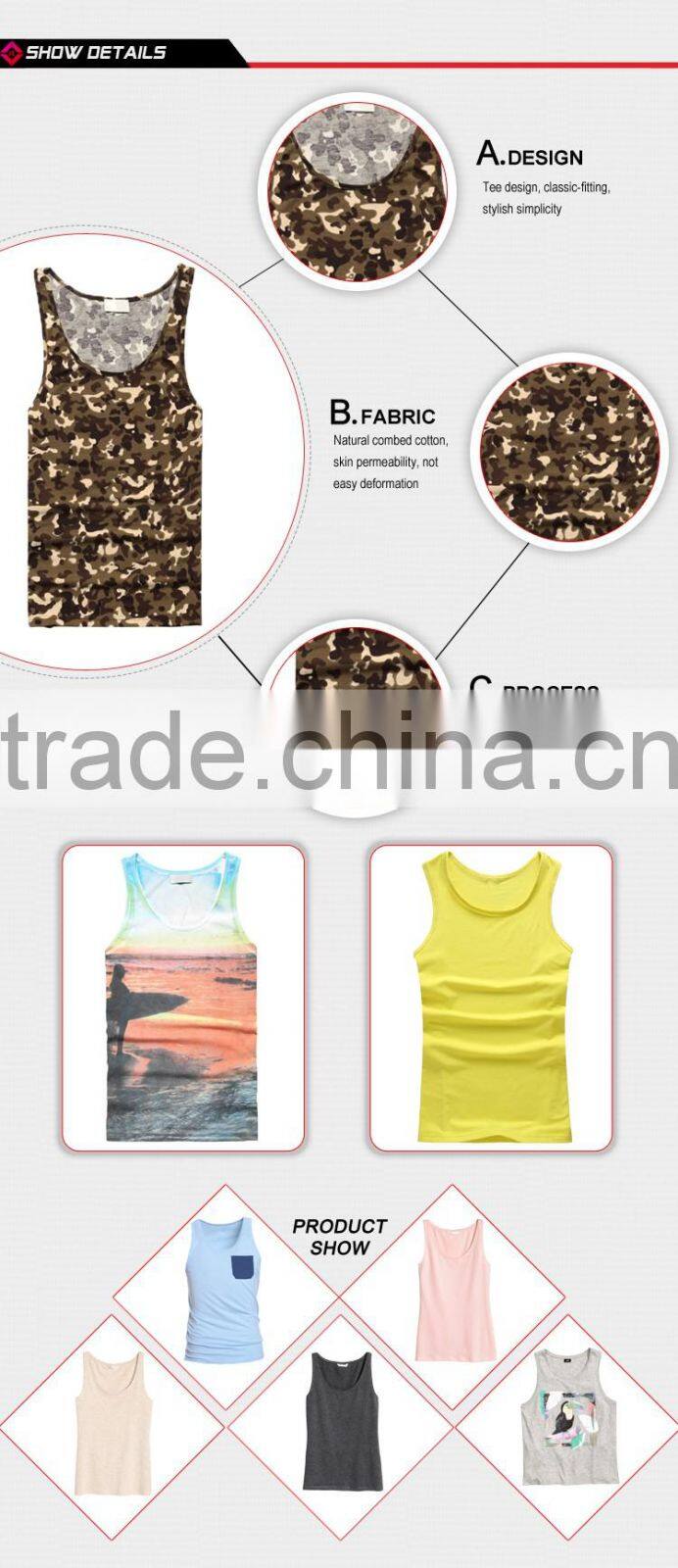 2016 Custom Vest Lady With Printing Fashion Logo