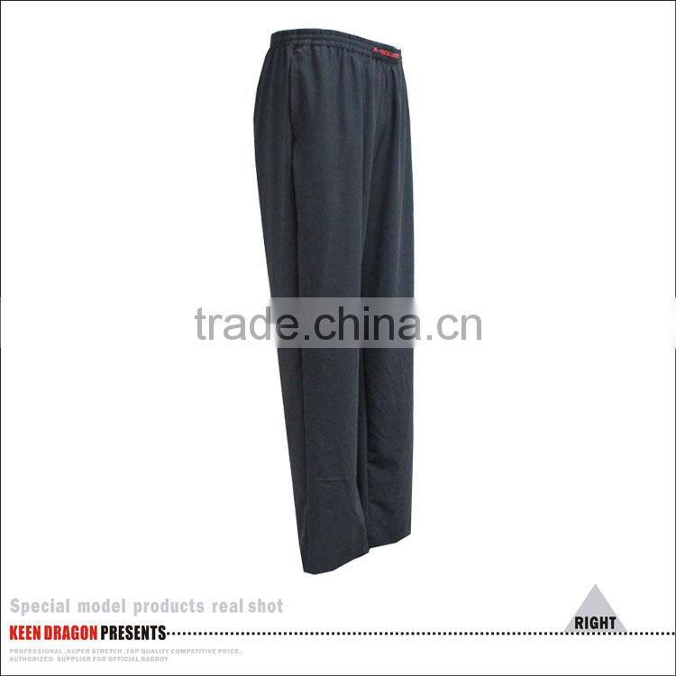 wholesale Mens blank black sportswear athletic gym/running sweat pants