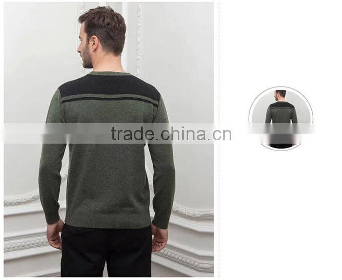 knitwear manufacturer custom design cashmere sweater for man