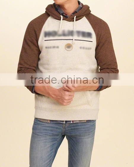 2016 High Quality Wholesale Custom Cotton Men gym sherpa fleece pullover Hoodies with custom logo