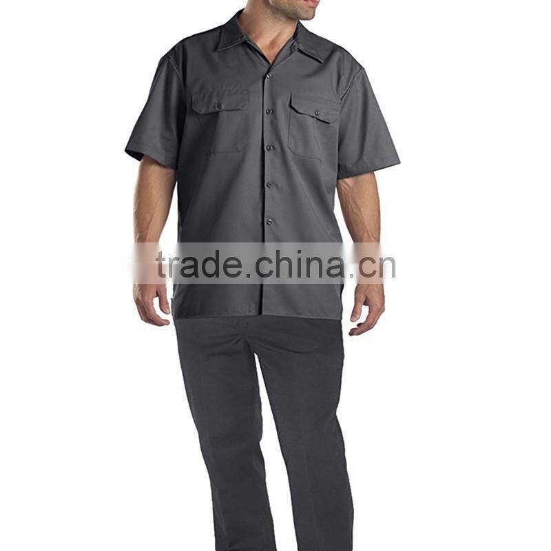 2017High Quality safety workwear uniform coverall work wear uniform