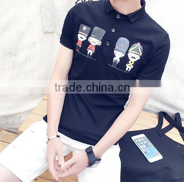 hot sale high quality custom 100% cotton new design printed polo shirt for men