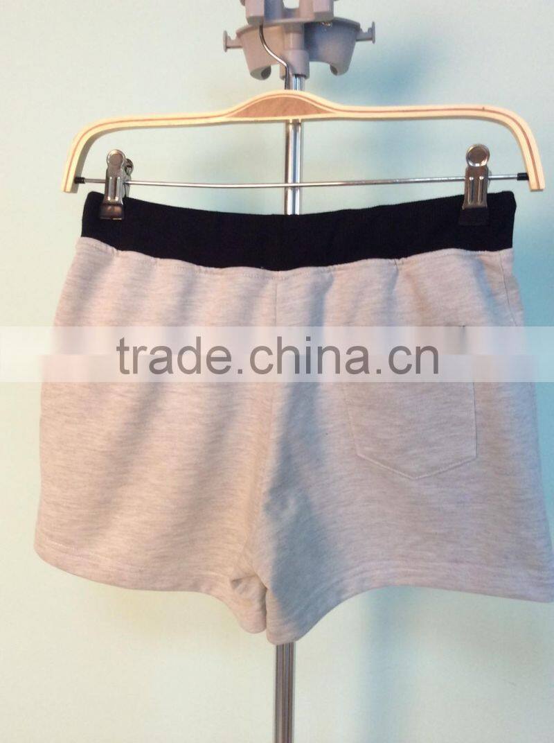 China wholesale custom women cotton sport shorts