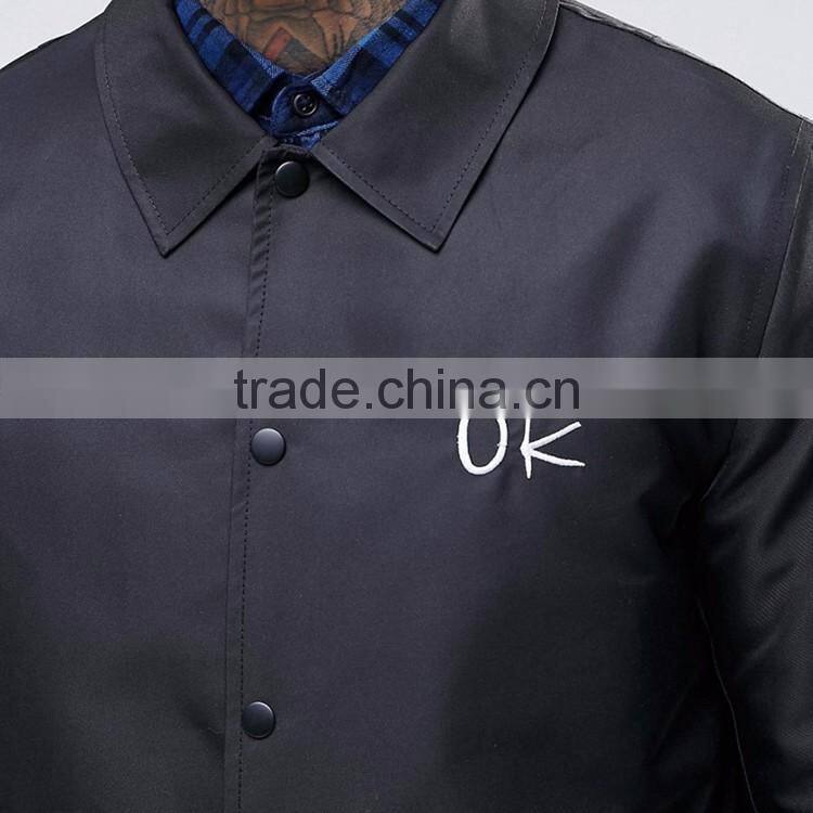 Superior Quality OEM service fabric for varsity men winter jacket coat