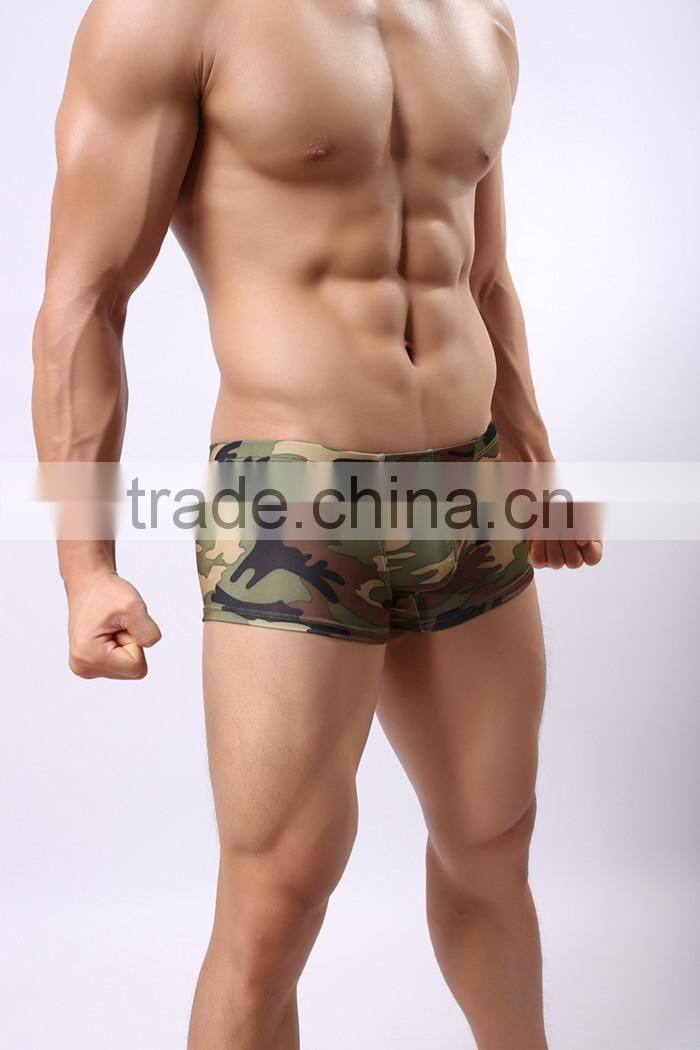 Hot Selling Men Shorts Underwear Military Camouflage Underpants Men Fashion Style Boxers