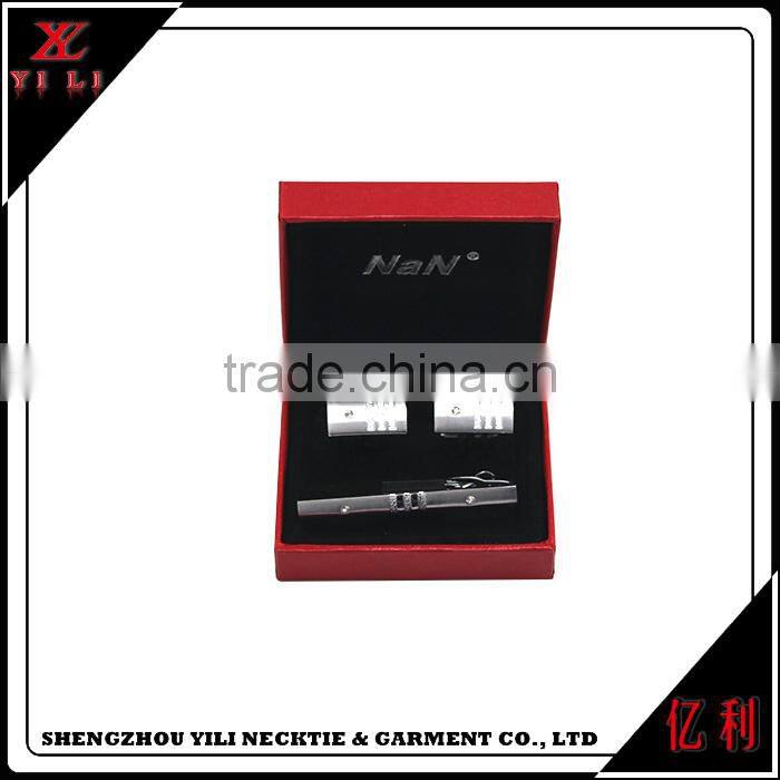 Fashion accessories gift sets cheap cufflinks