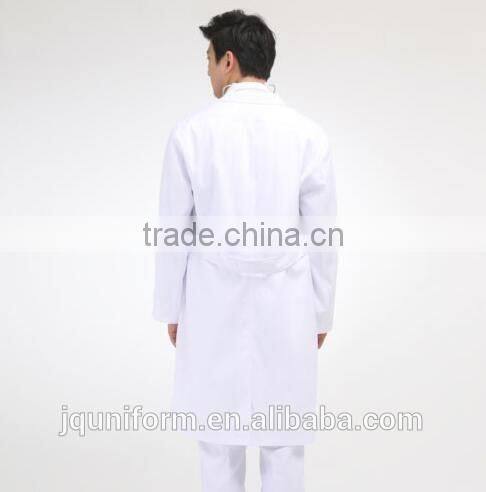 FREE Custom NAME&LOGO Professional Mens Womens LAB COAT White Medical Dr Uniform