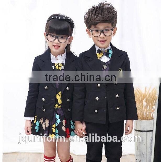 Guangzhou Juqian Brand Wholesale Factory Price Blazer Design School Uniform 2016
