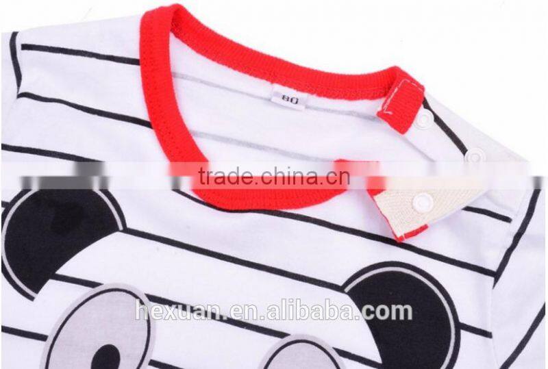 wholesale summer cotton baby clothes short sleeve newborn baby romper