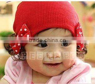 Handmake earflap baby hat