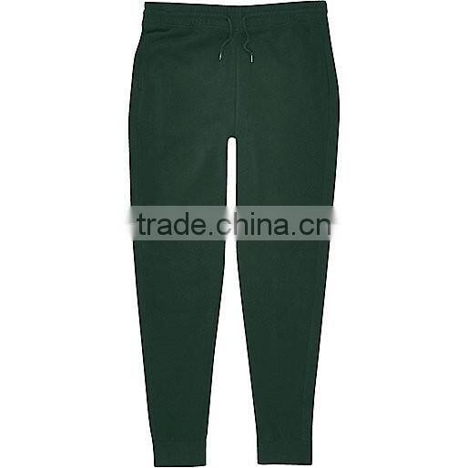 Men's Green cotton joggers