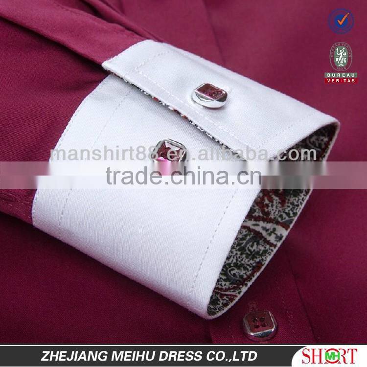 Men slim casual long sleeve shirt fashion men shirt from italy