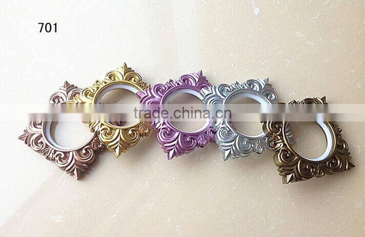 Hot Sale Fashion Square Curtain Eyelets Plastic Ring For Curtain