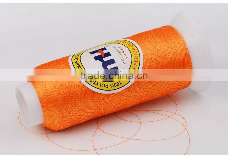 Factory supply 100% Polyester Embroidery Thread