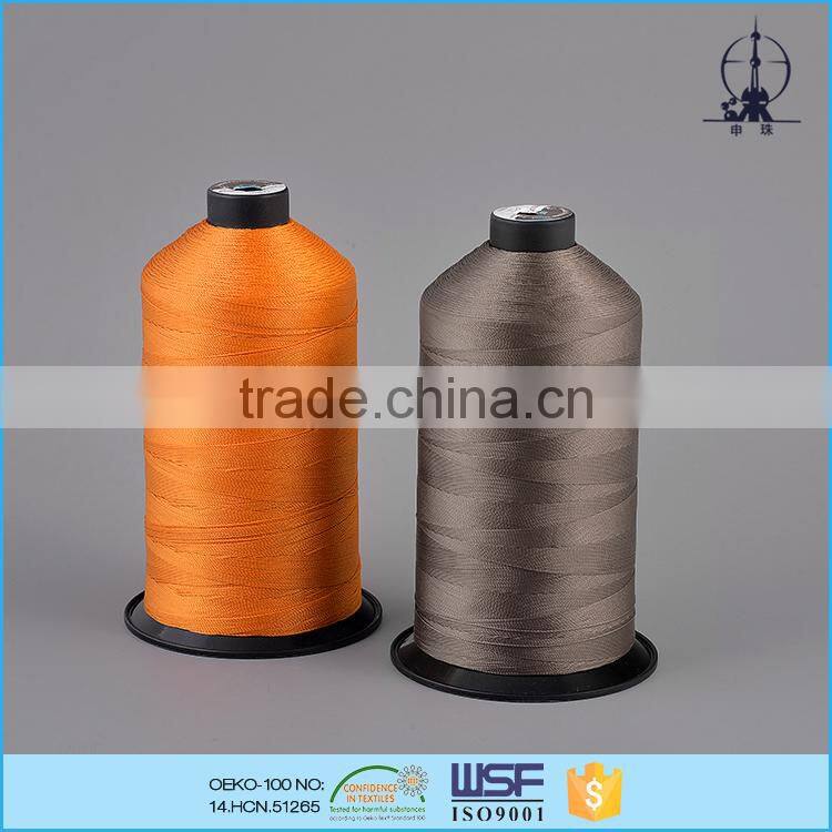 210D/3 70tex 40tickets Excellent strengh tenacity filament polyester bonded sewing thread