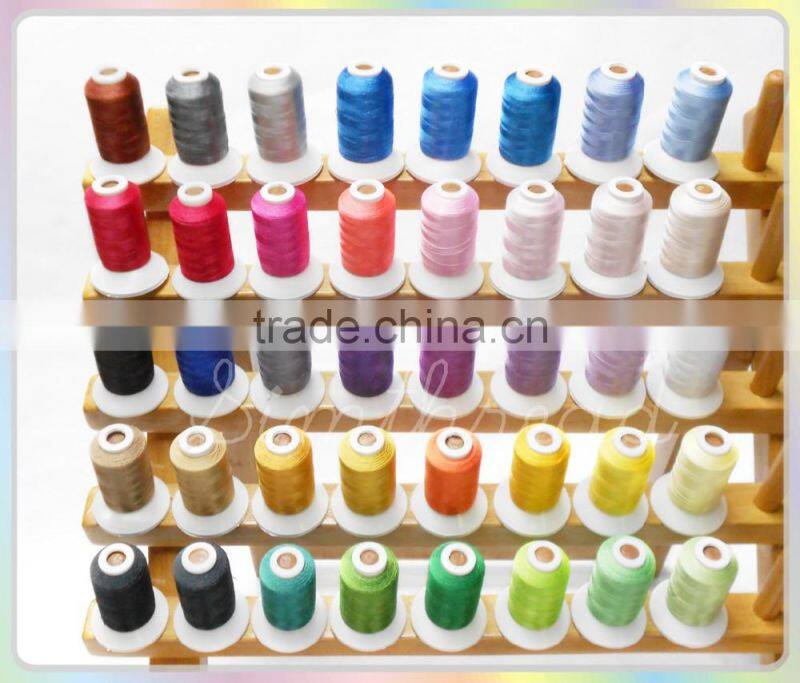 550Yrds/Spool 40 Brother Colors Polyester Embroidery Thread