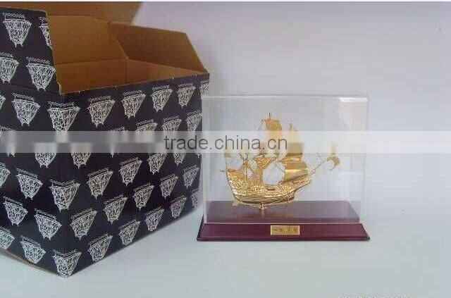 Luxury Shinning Sailing boat , Ship Model For Home Decoration JC-02