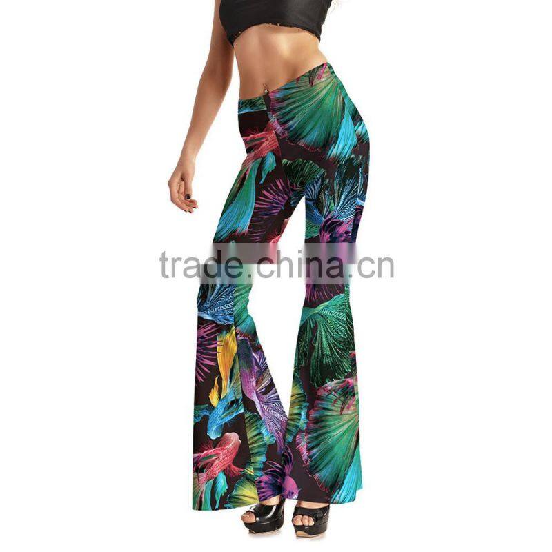 scale Plus size bell bottom pants/ morning xg new design flares/ wide legging flare trousers