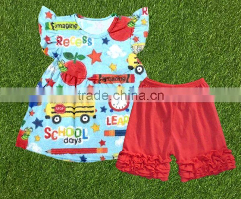 China suppliers girls dress fashion dress wholesale children's boutique clothing