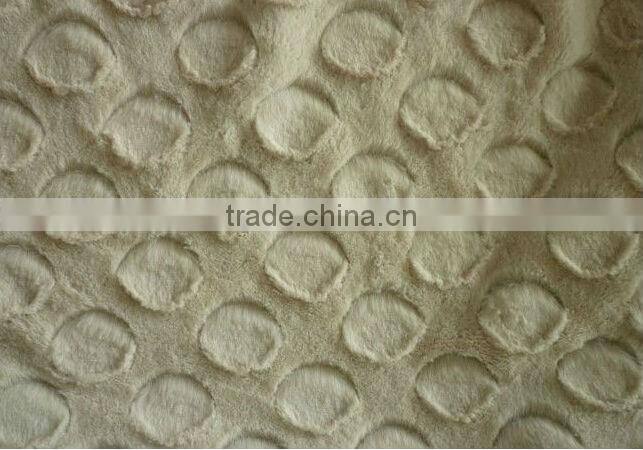 Fashion Circle design printing brushed bedsheet fabric