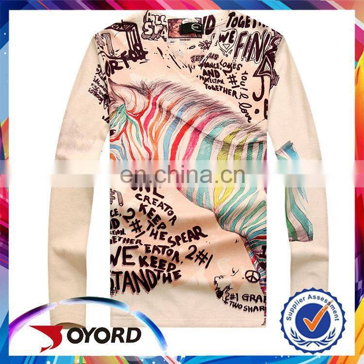 Top 10 t shirt brands wholesale long sleeve sublimation t-shirt