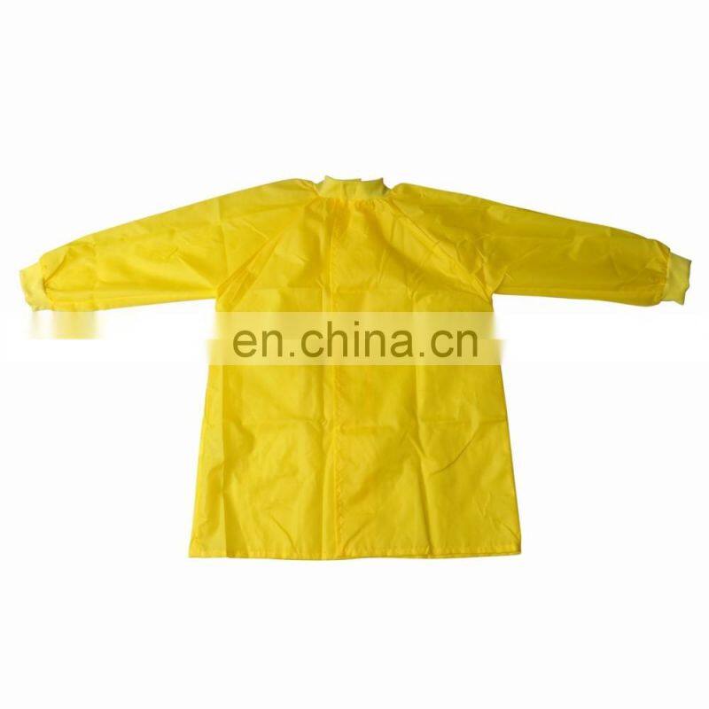 Yellow Colour 100% Polyester Kids Smock
