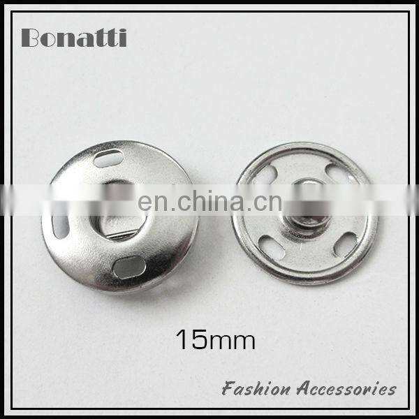 30mm metal sewing on snap button