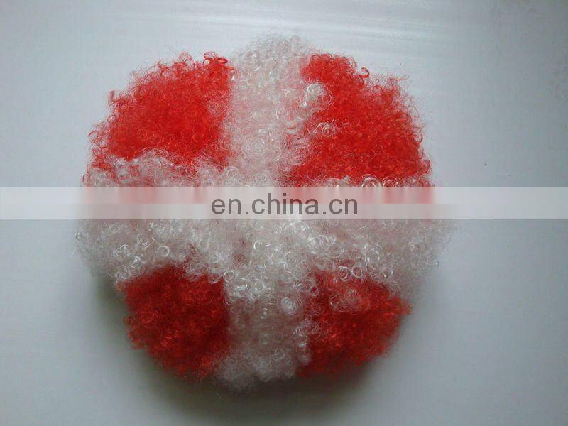 Football fan wigs( Denmark )